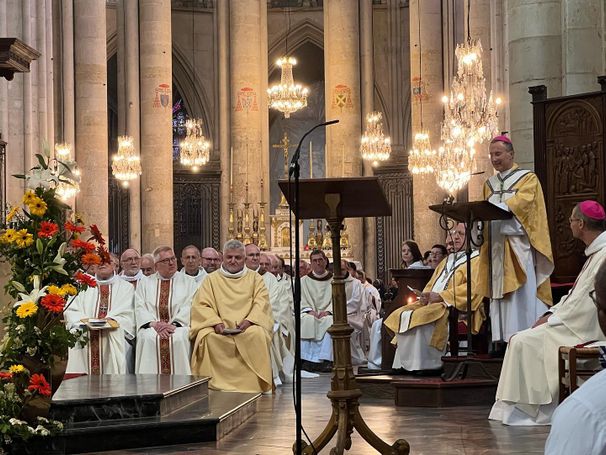 Messe d'installation de Mgr Vuillemin